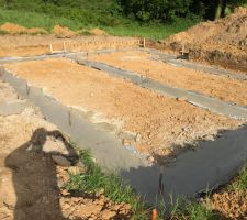 Coulage des fondations