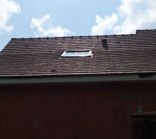 Velux de derrière au dessus du garage