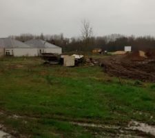 Terrain en cours de viabilisation