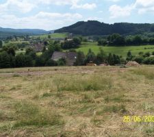 Vue que l'on aura depuis notre maison