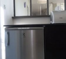 Congélateur sous plan