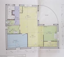 Plan RDC de la maison