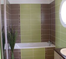 La future faïence de notre salle de bain