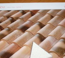 Tuiles   crépi ton pierre