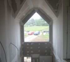 Vue depuis la mezzanine de l étage