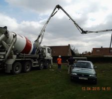 Coulage de fondation
