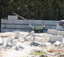 Montage mur sout&egrave;nement