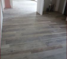 Le carrelage avec les joints