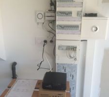 Modem en place provisoire .