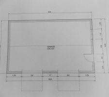 Plan du garage