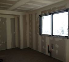 Cuisine - chape finie- carrelage