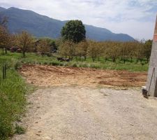 Fini le tas de terre