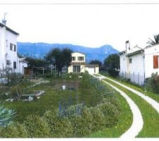Photomontage - notre maison elle est tout au fond ;-)