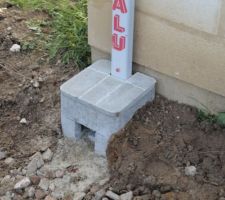 La cuve est posée et les tranchées sont creusées !