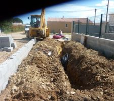 20.05.2015 : raccordement de la maison