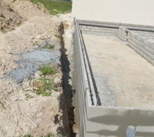 2015/05/20: élévation du vide sanitaire.