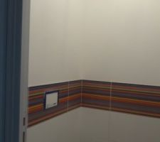 Carrelage WC commun fini