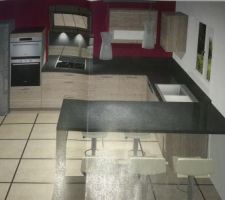 Photo de notre future cuisine