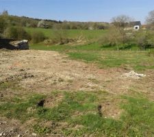 Implantation de la maison et début de la viabilisation