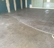 Tr&egrave;s bon boulot du carreleur, tout ce qu'on souhaitait