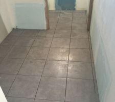 Tr&egrave;s bon boulot du carreleur, tout ce qu'on souhaitait