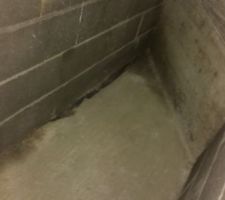 Traces d'eau au sous sol (2)