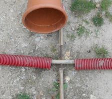 Epouvantail avec restes de chantier