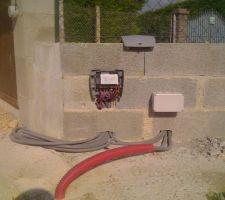 Installation de la motorisation de portail