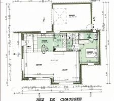 Plan du Rez-de-chaussée