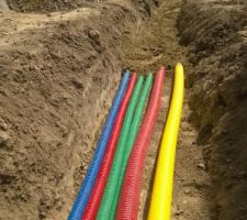 Mise en place et sablage