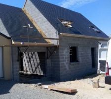 Couverture facade avant