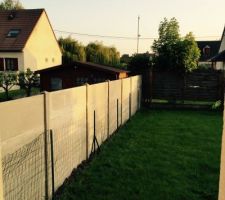 Mur termine!