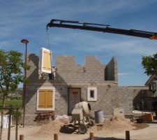 Installation des blocs "modénature, fenêtre, volets"