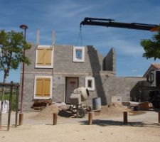 Installation des blocs "modénature, fenêtre, volets"