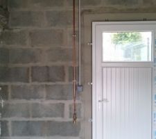 Robinet de puisage dans le garage
