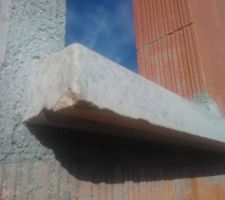 Les travaux avancent vite !
Seul hic, les appuis de fen&Atilde;&ordf;tres qui ont depuis &Atilde;&copy;t&Atilde;&copy; remplac&Atilde;&copy;s !