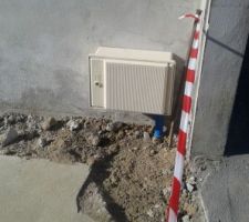 Pose du compteur d'eau aujourd'hui (Véolia)