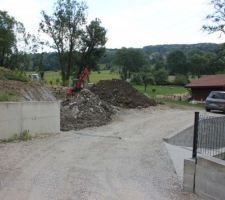 4ème jour de terrassement