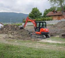 4ème jour de terrassement