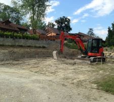 5ème jour de terrassement