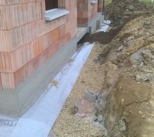 Drainage et imperméabilisation du Vide Sanitaire.