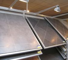 Carrelages "portland" grés cérame pleine masse, rectifié, lapato
grés cérame "perlite" de cisa
"coin"