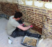 Joints briques cuisine