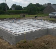 Avant de couler la dalle !