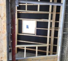 Puits de lumière dans la cage d'escalier
