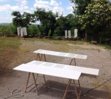 Peinture les volet en second plan

Et des porte de placard au premier plan