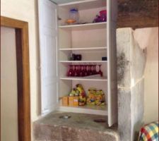 Aménagement placard cheminee