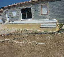 29/05/2015 : D&eacute;but de la fa&ccedil;ade