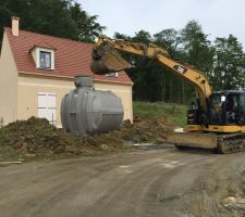 Cuve 4000L récupérateur des eaux de pluie