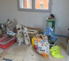 Chambre d'amis : pièce de stockage